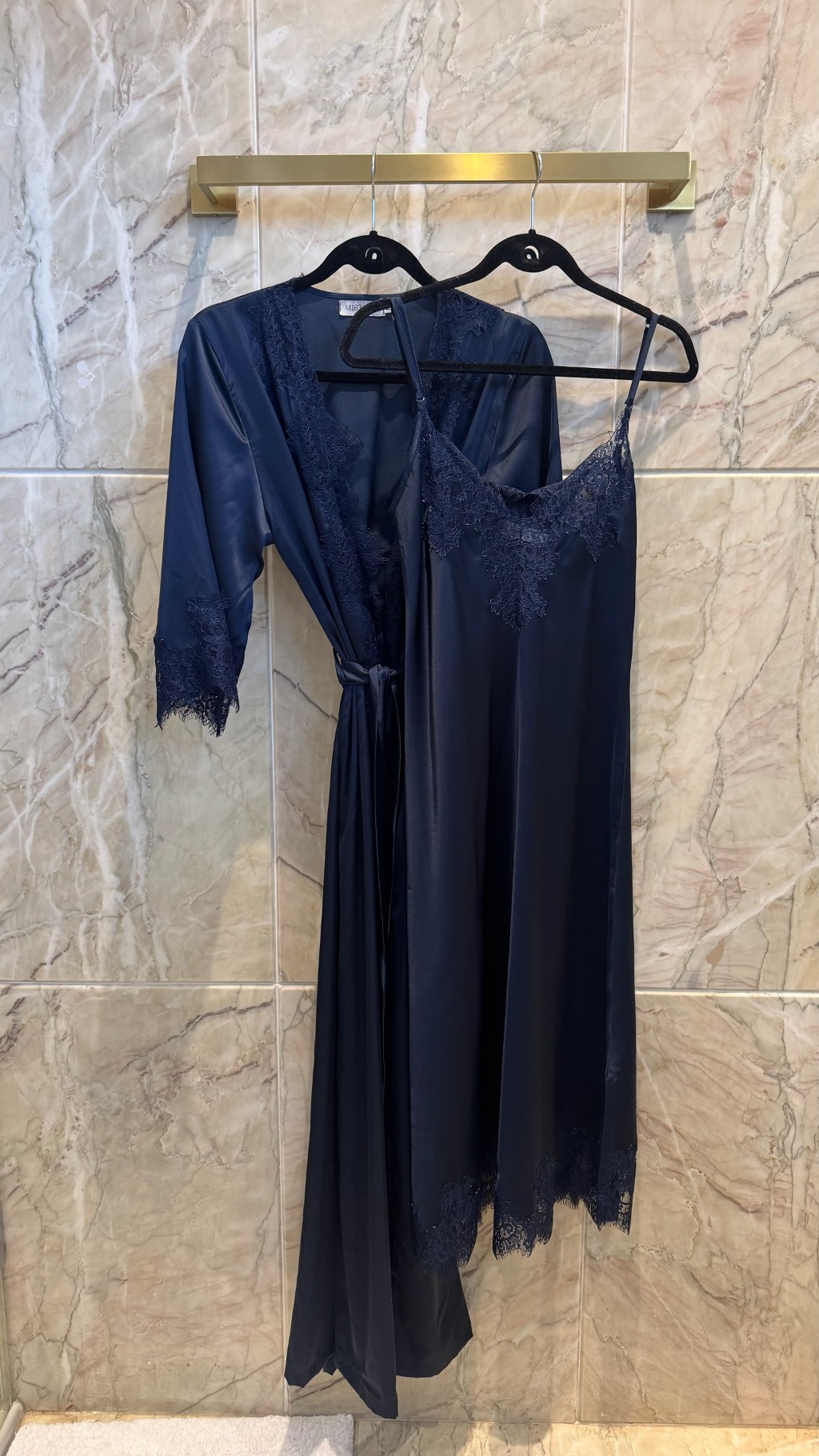 Camisola longa cetim &ndash; Mist Intimates