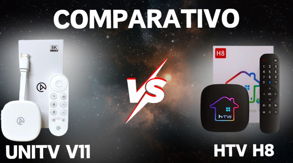UniTV V11 vs HTV H8: qual TV Box escolher em 2025?