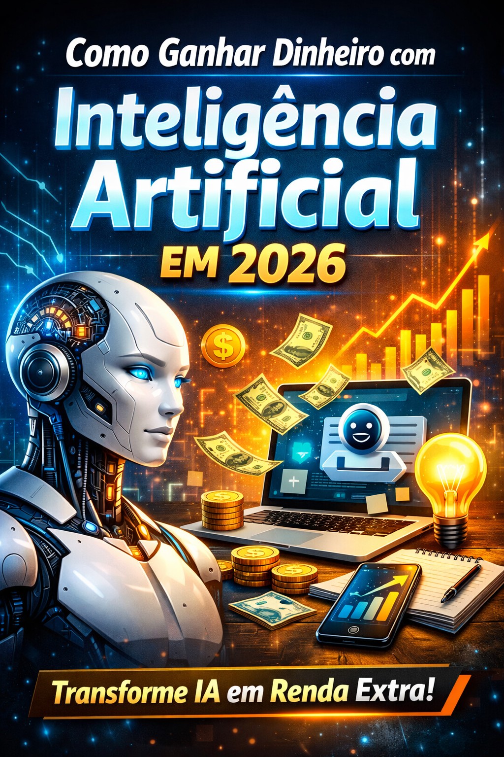 Como Ganhar Dinheiro com Inteligência Artificial em 2026