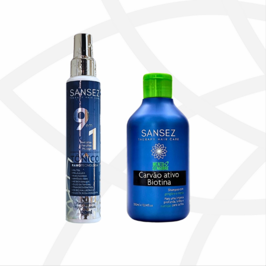 Shampoo + Tônico 9 em 1 Sansez
