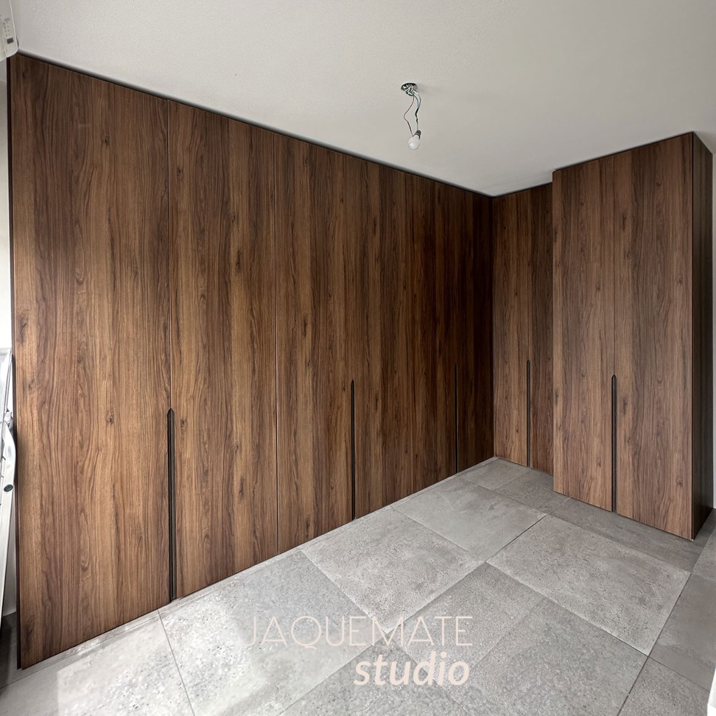 Vestidor Melamina Madera Moderno Casa Iara Jaquemate Studio