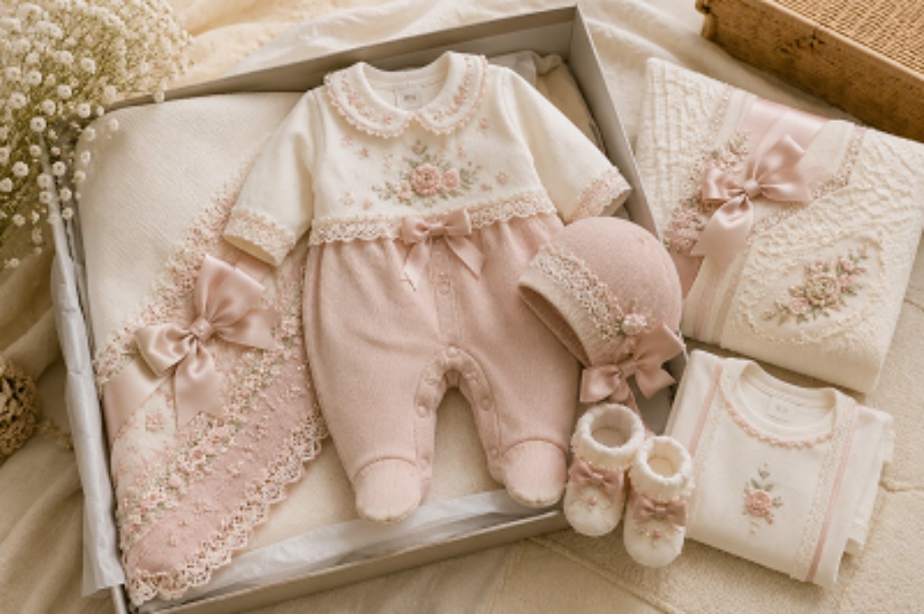 saida de maternidade delicada para beb&ecirc;