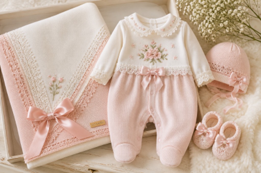 saida de maternidade delicada para beb&ecirc; rec&eacute;m nascido