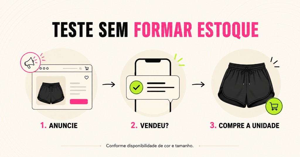 Teste o short de tactel obxer feminino sem investir em estoque
