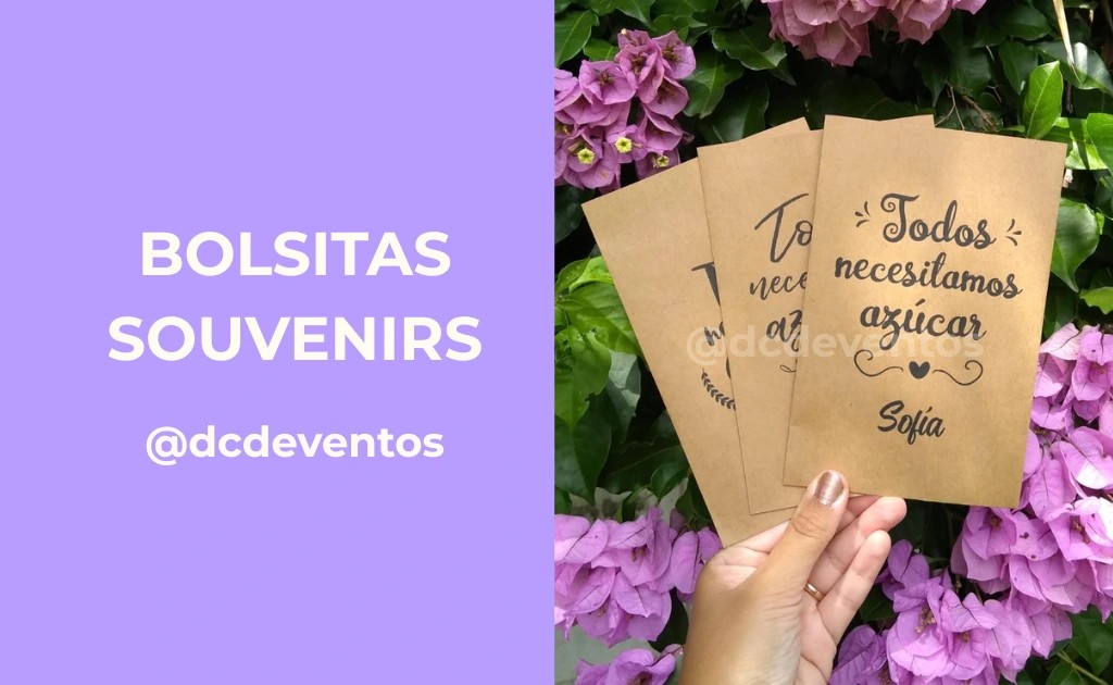 bolsitas papel souvenirs dcdeventos