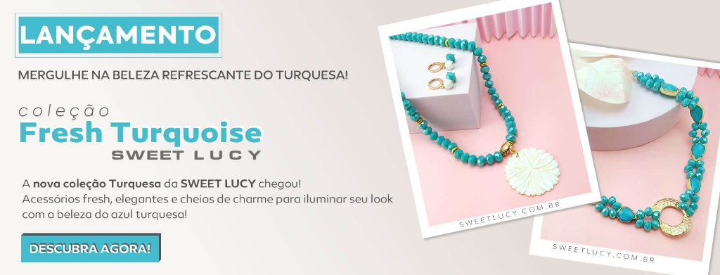 bijuteria turquesa sweet lucy