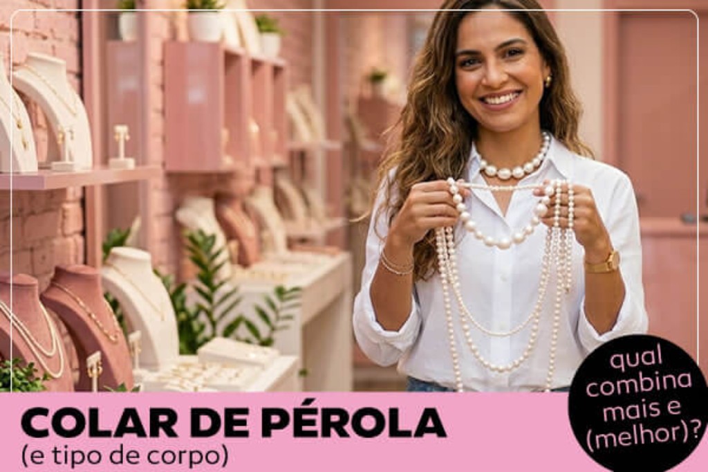 Colar P&eacute;rola Biotipo