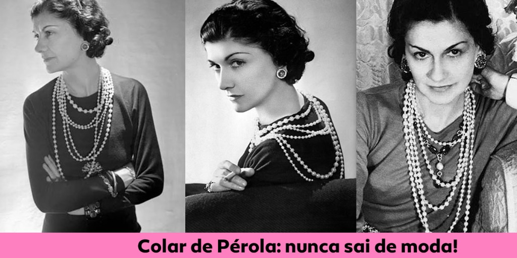 coco channel perolas  quando usar colar de perola