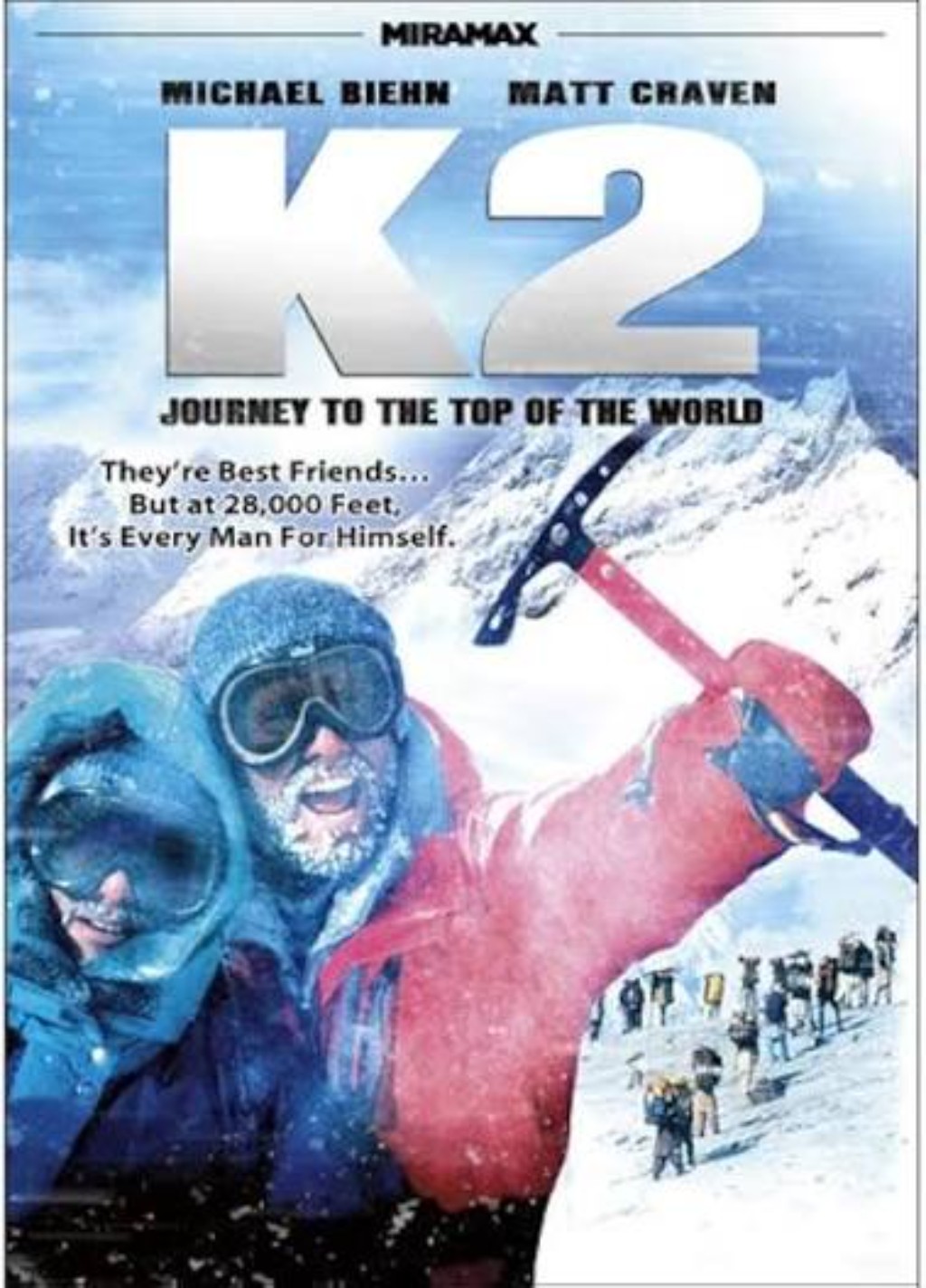 K2 pel&iacute;cula de monta&ntilde;ismo