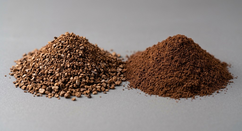 café de molienda gruesa y fina