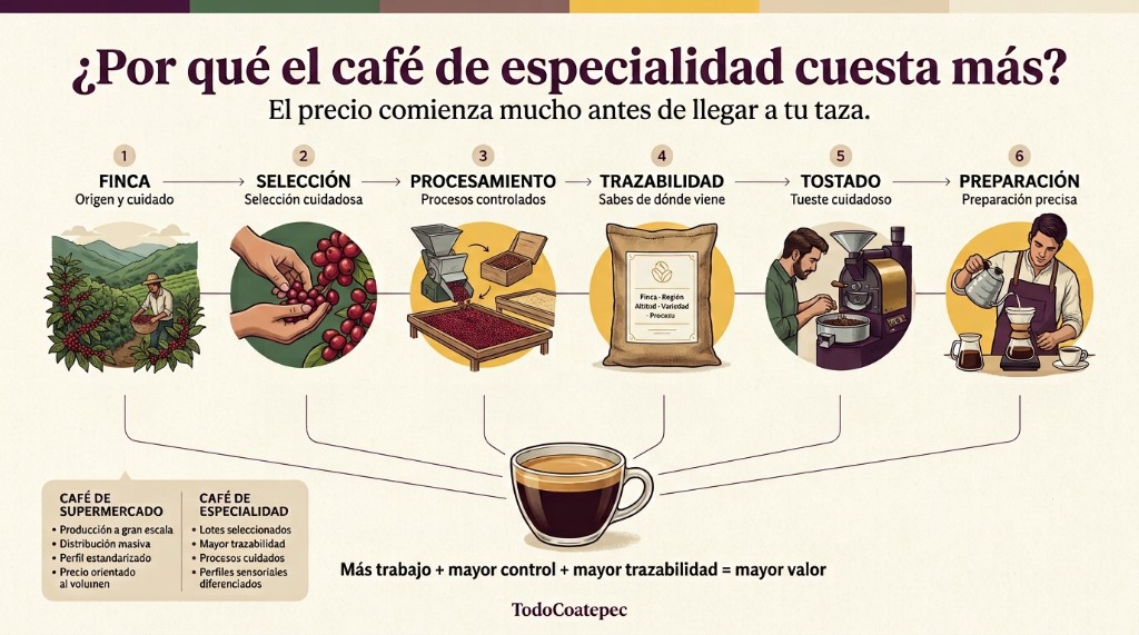 Trazabilidad caf&eacute;, proceso de un caf&eacute; de especialidad