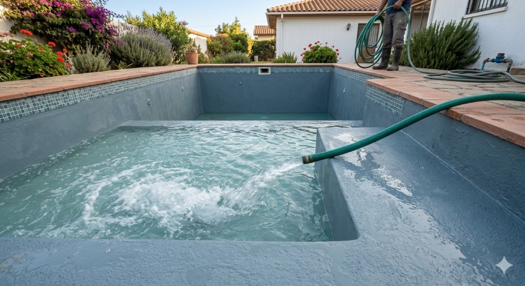 Pinta tu mismo la piscina DIY