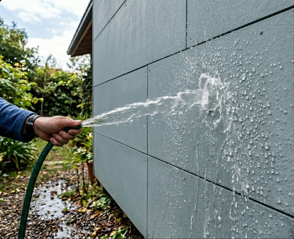 pared impermeabilizada