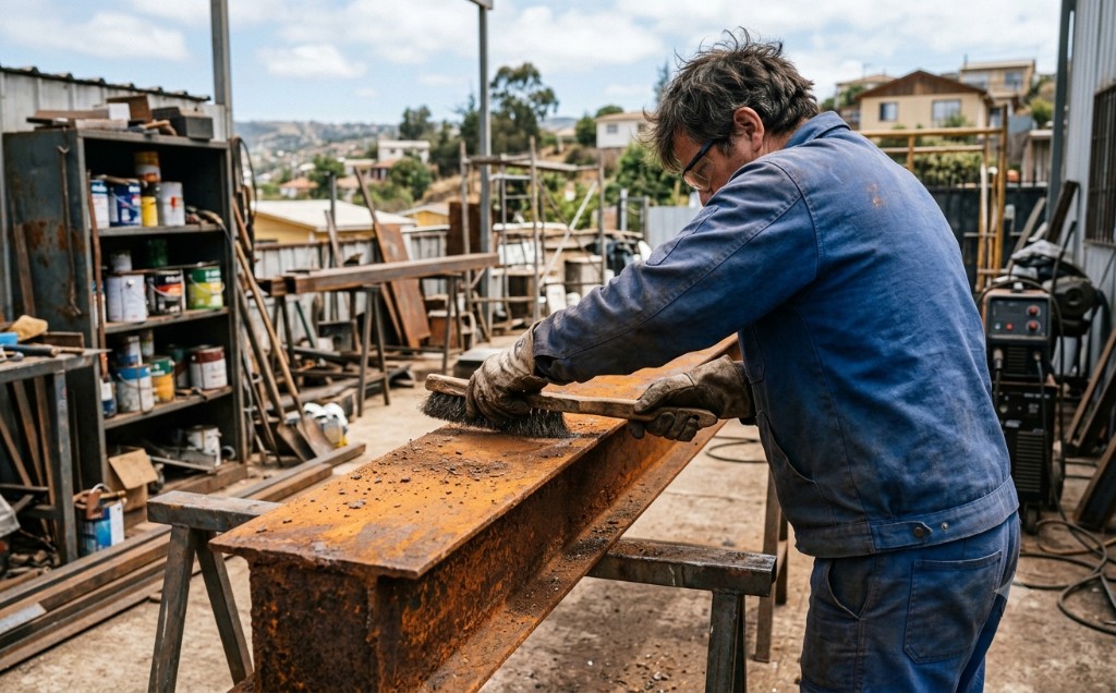 Como aplicar anticorrosivo