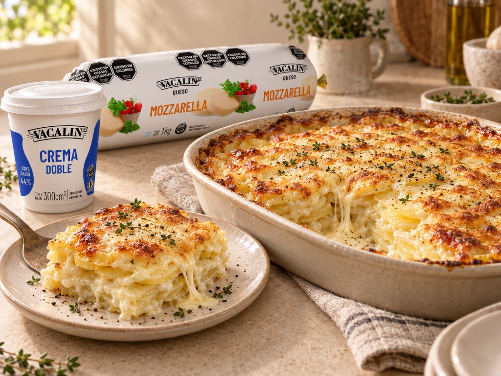 Papas gratinadas (¡Sin gluten!)