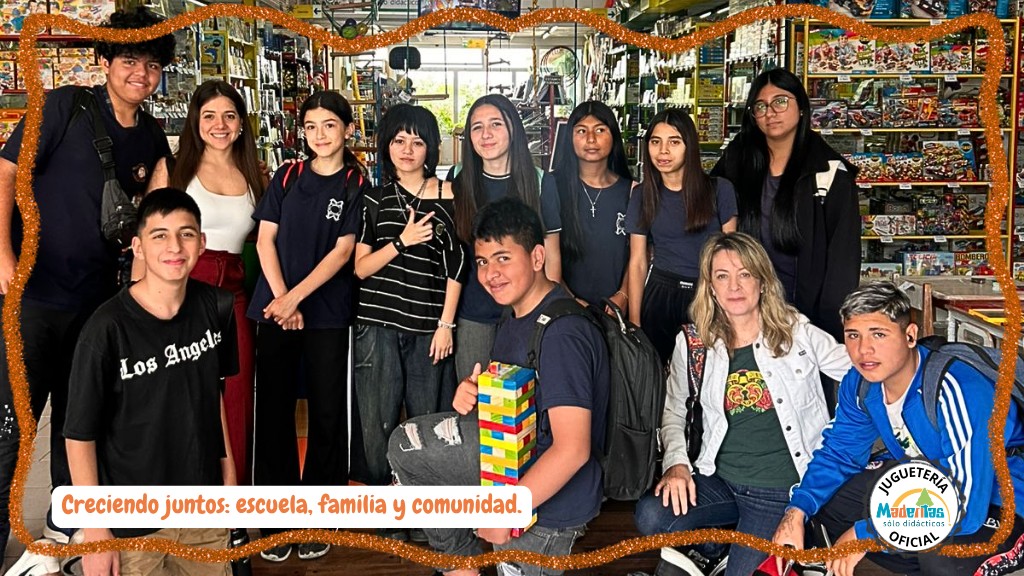 Así fabricamos juguetes de madera: visita del IPEM 208 a Maderitas