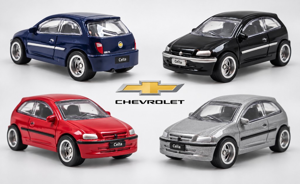 Miniatura Chevrolet Celta 2000 CKS Brinquedos