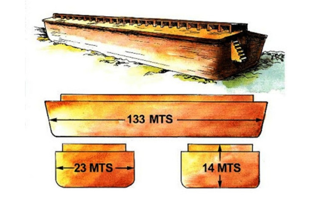 arca de noé medidas