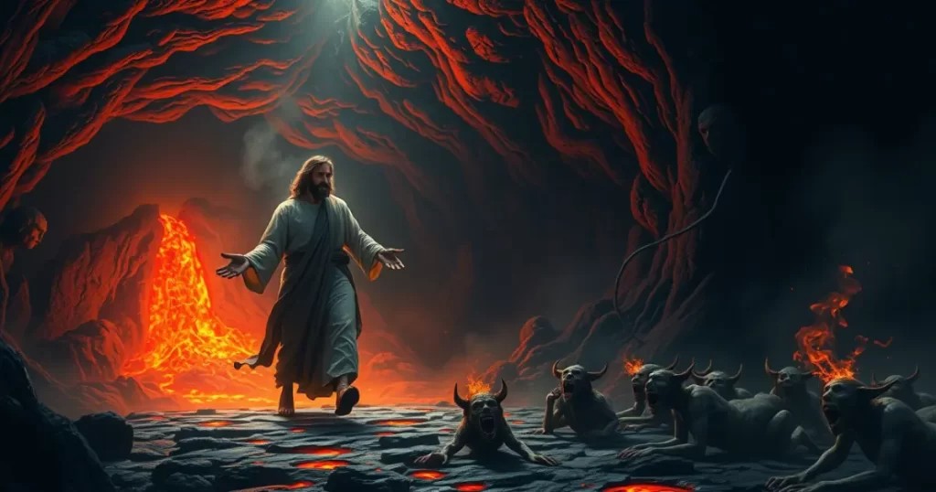 Jesus desceu ao inferno