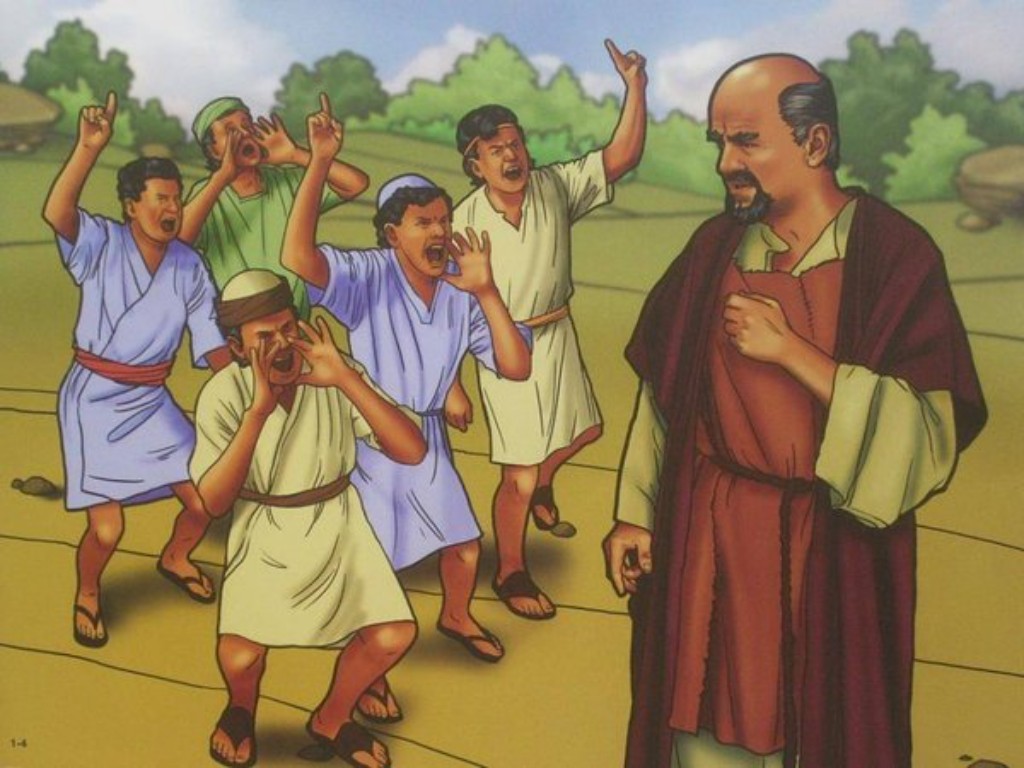 eliseu amaldiçoou crianças