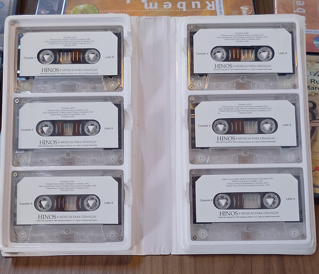 Audiolivro cassete