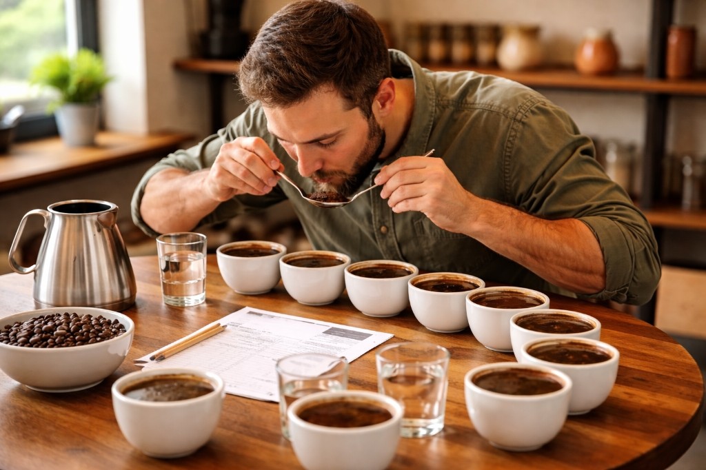 Cupping caf&eacute;