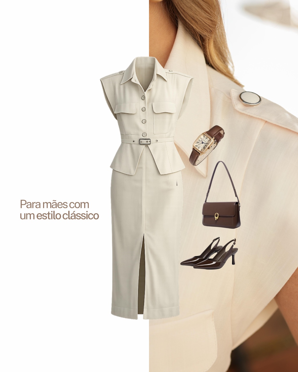 Conjunto para mãe classica