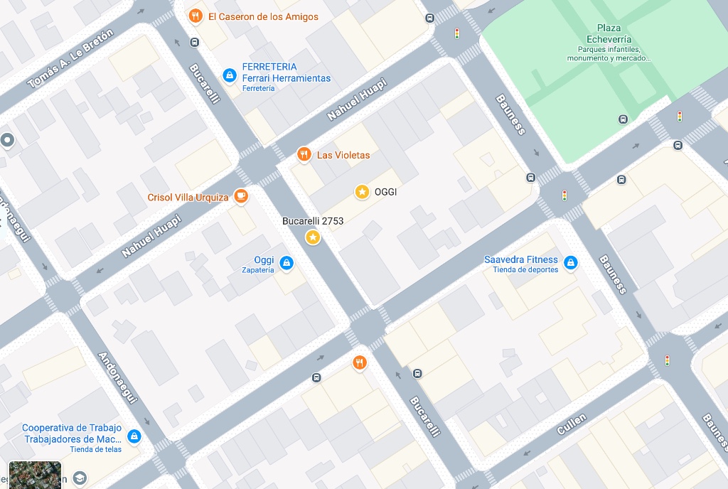 Mapa OGGI Villa Urquiza