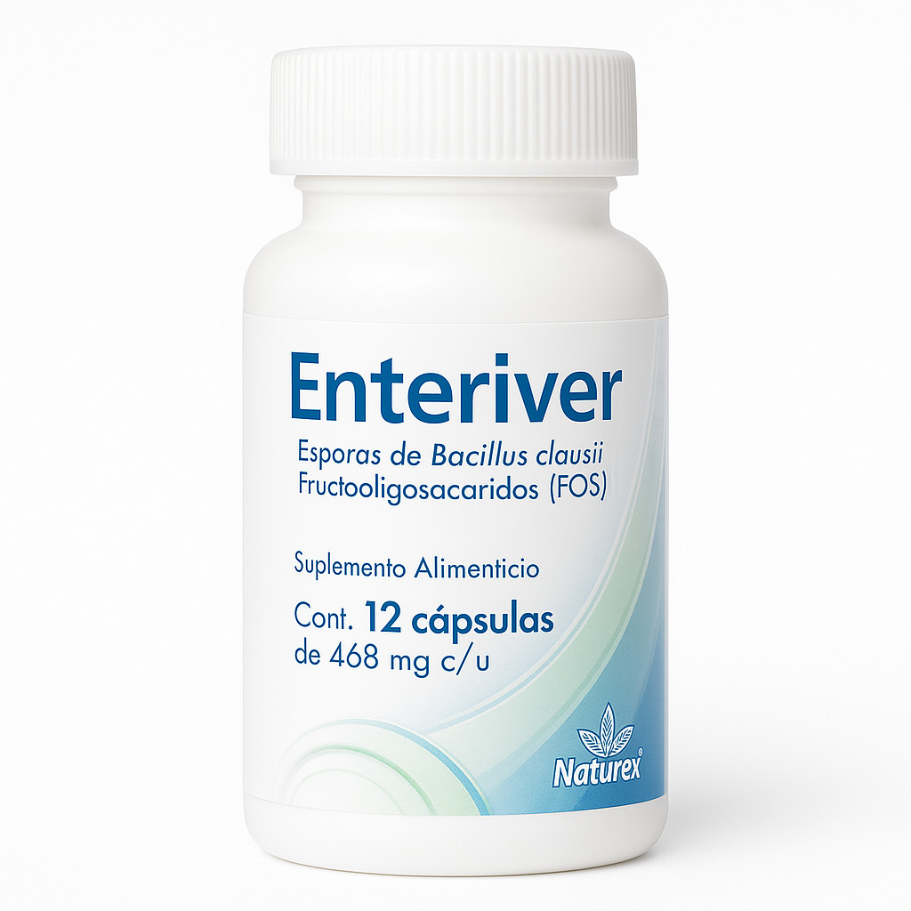 Fraco de bacillus clausii de Naturex. 