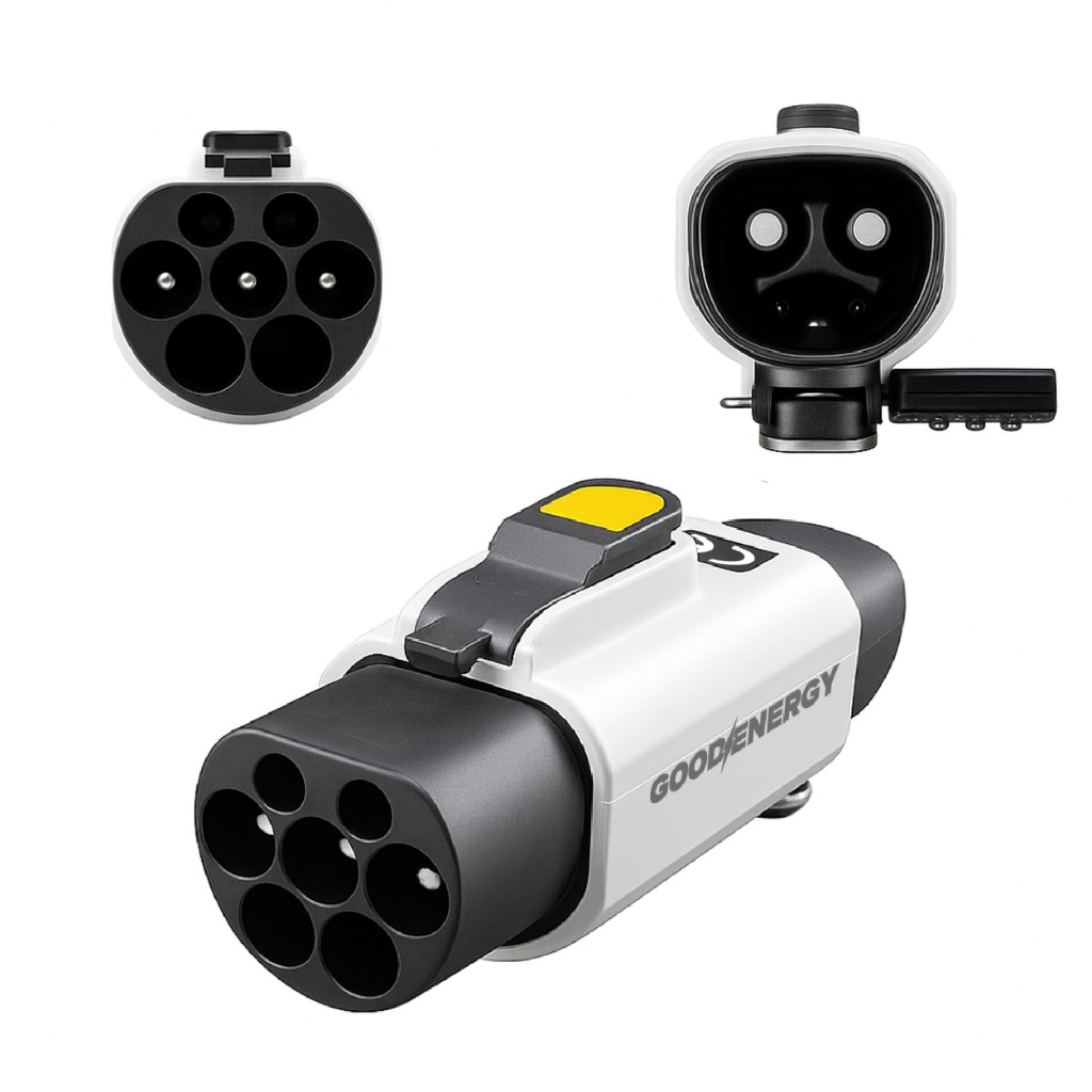 Adaptador Tesla a GBT para BYD, JAC y SEV