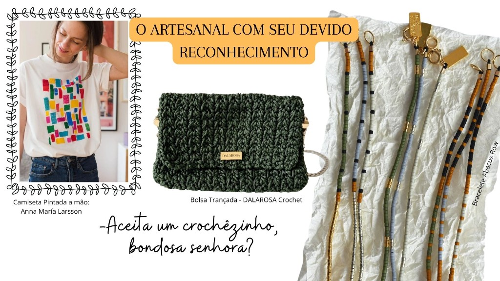 bolsa de crochê moda artesanal