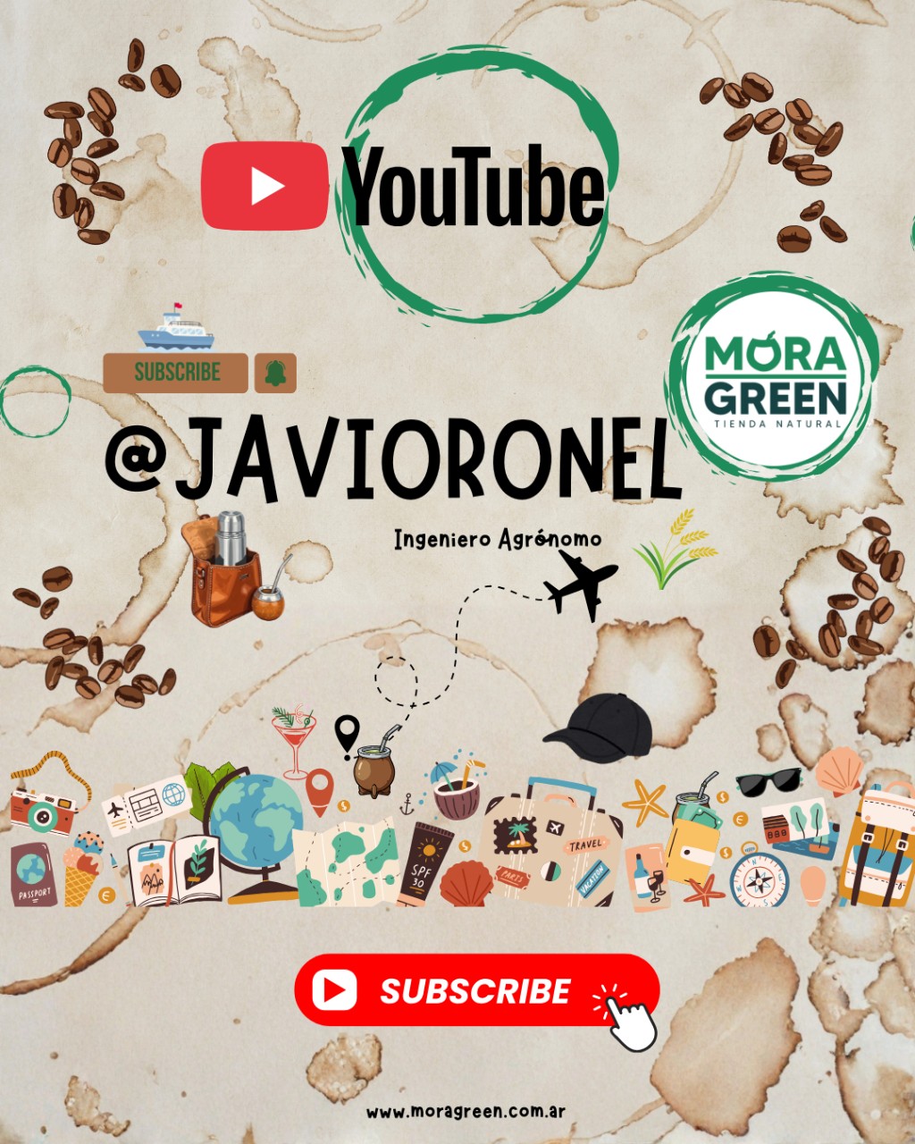 Canal Youtube Javioronel Moragreen Tienda Natural