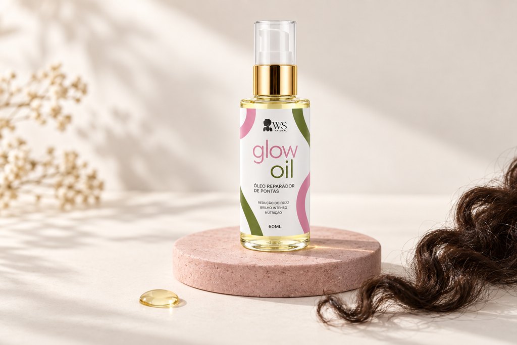 Como usar o Glow Oil no comprimento e nas pontas
