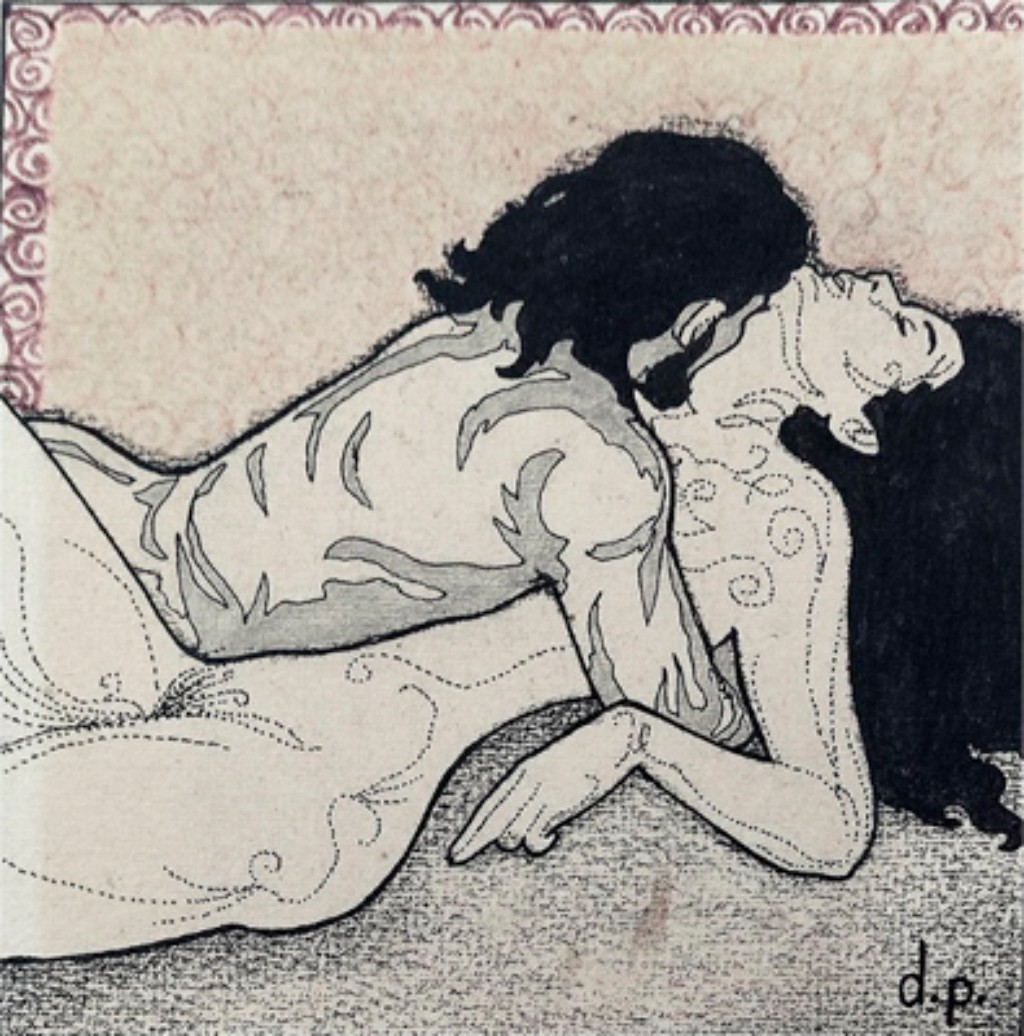 T&eacute;cnica Mista de Darcy Penteado - Acervo Lenach