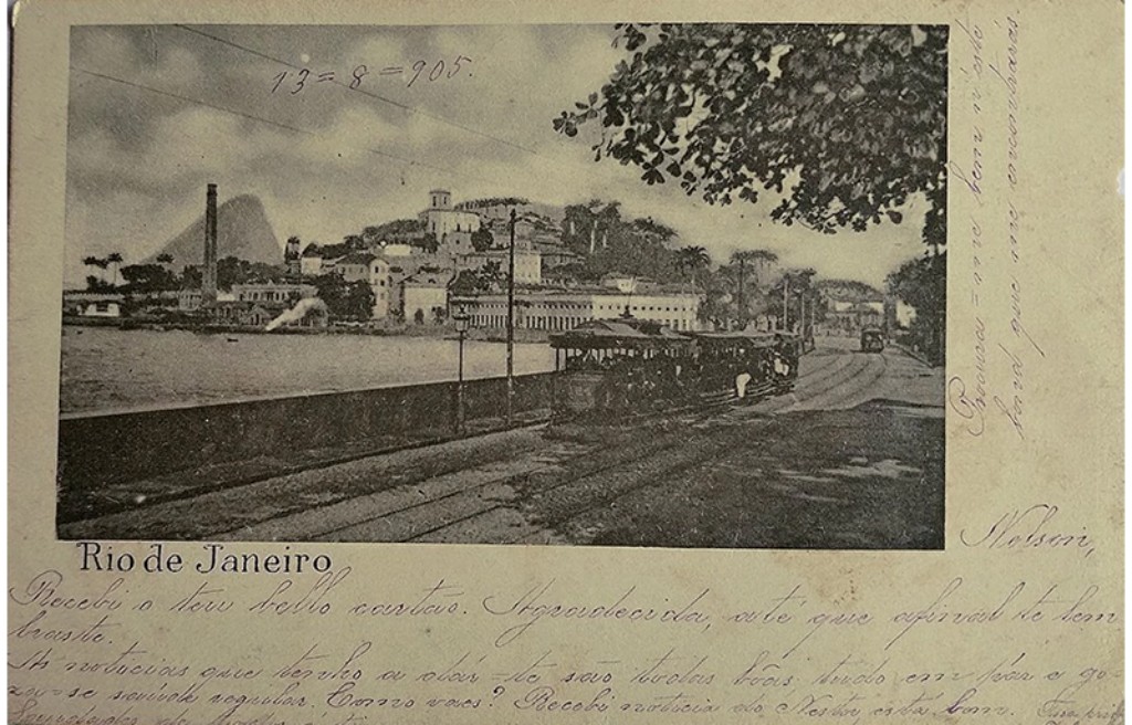 Cart&atilde;o Postal Antigo Rio de Janeiro