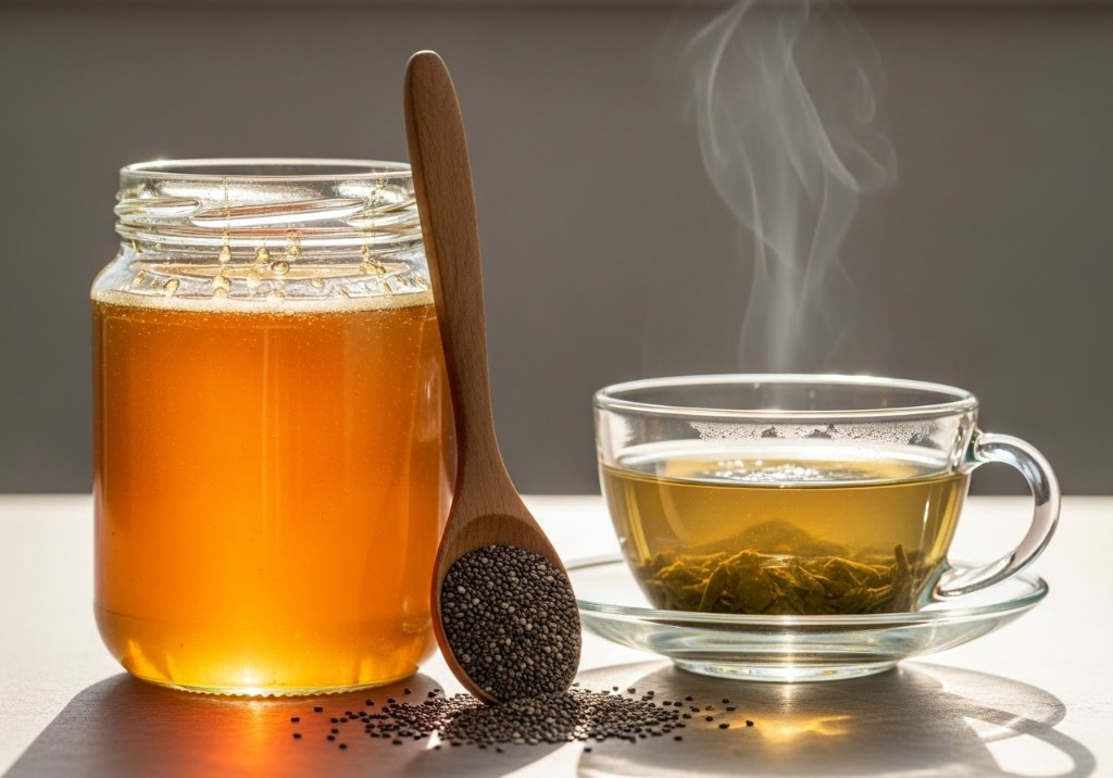 Te organico con miel natural