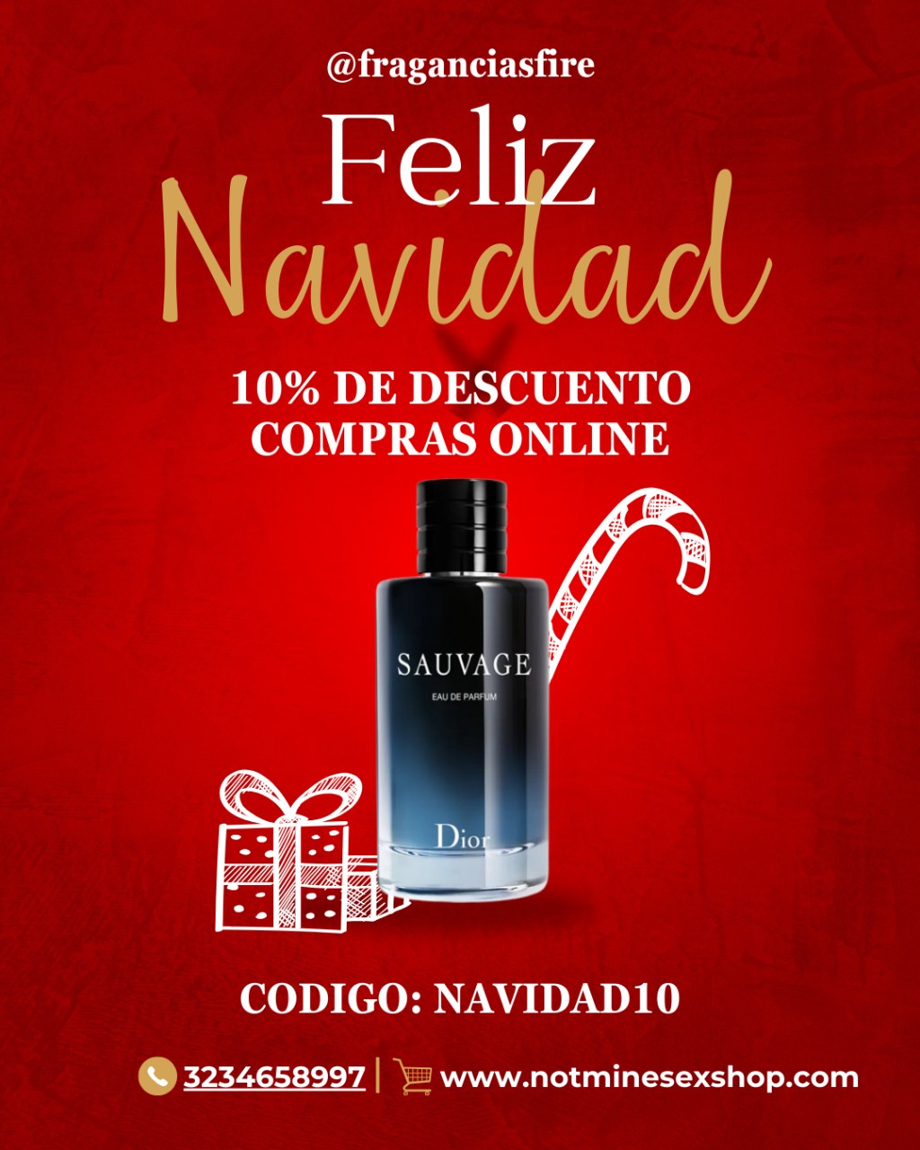 Perfumes fin de a&ntilde;o Fire Perfumer&iacute;a