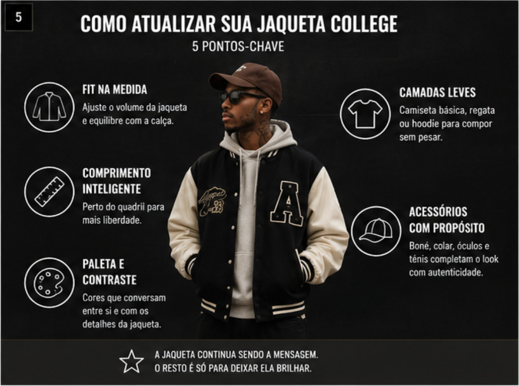 como usar jaqueta streetwear