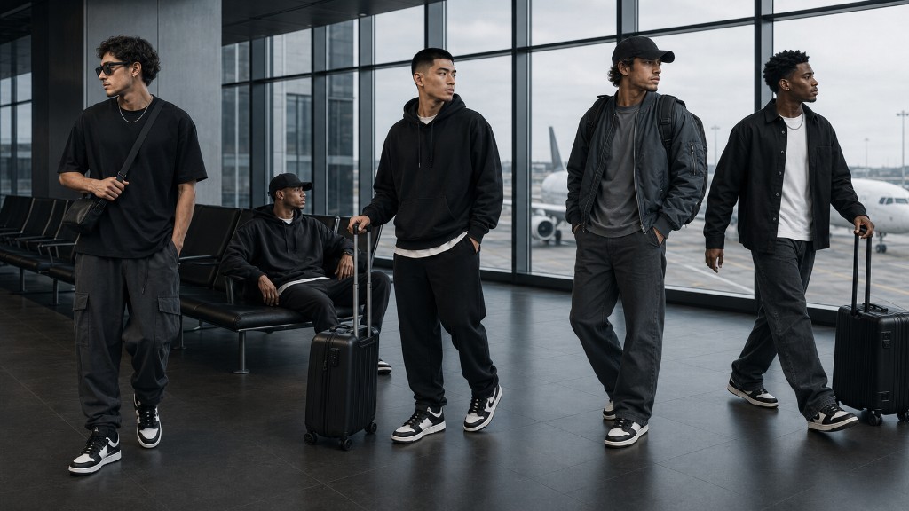 look streetwear aviao