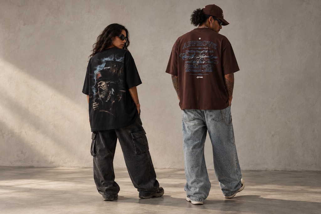 camisetas huge oversized approve