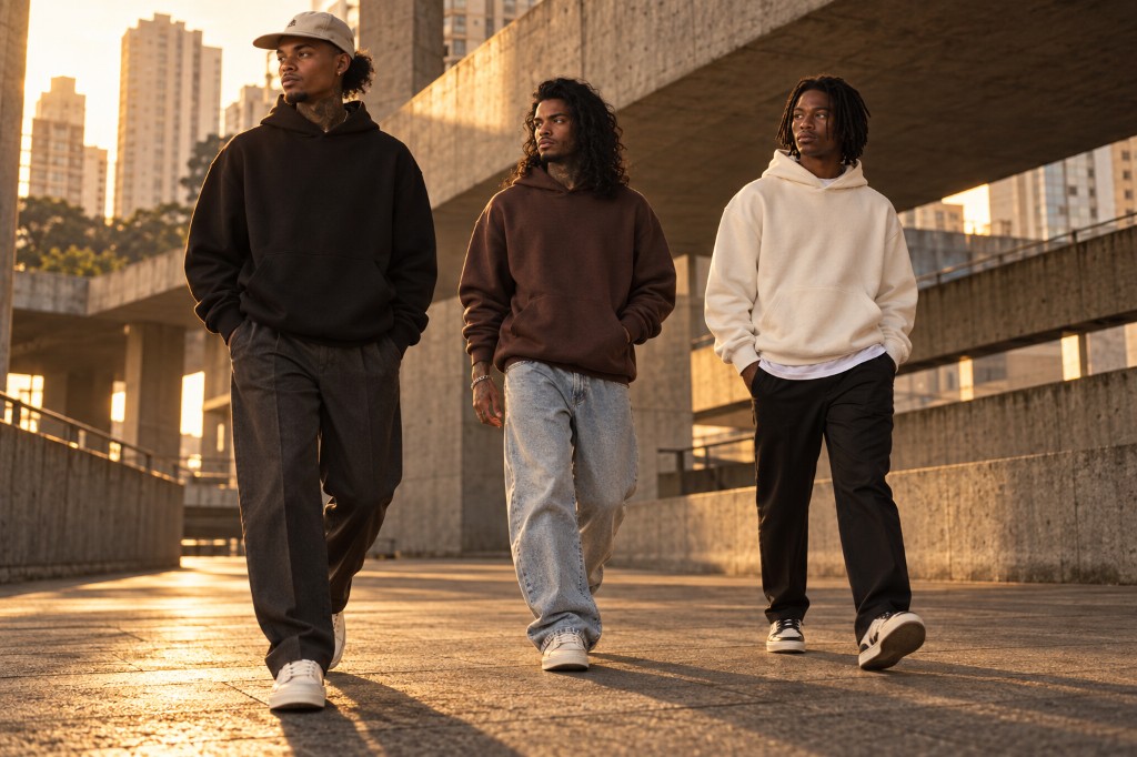 estilos moletom streetwear 