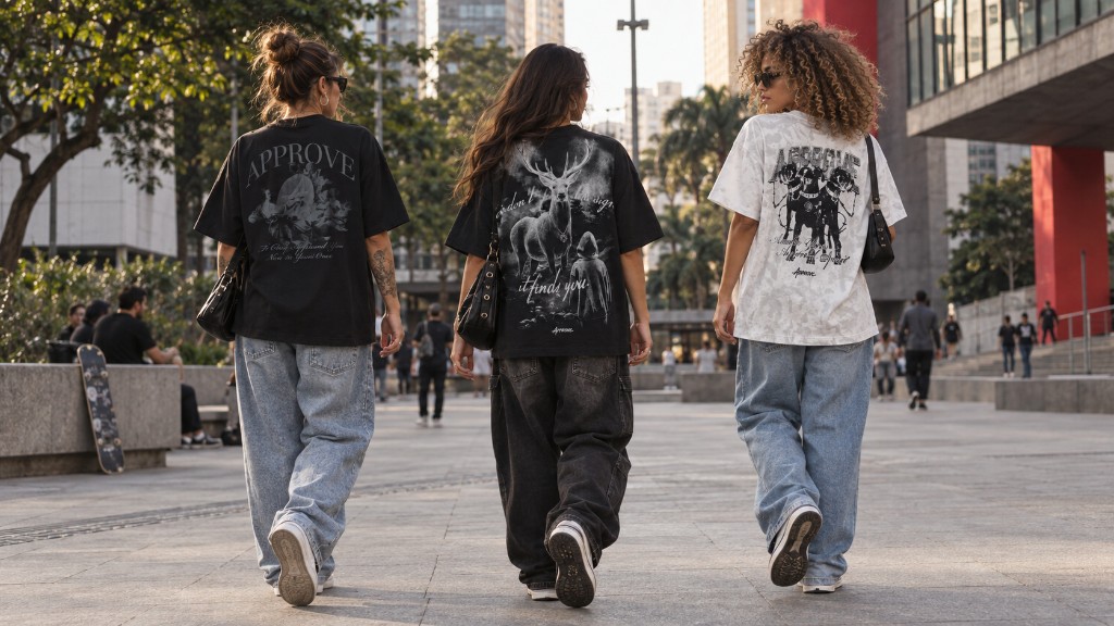 look pe&ccedil;as unisex streetwear