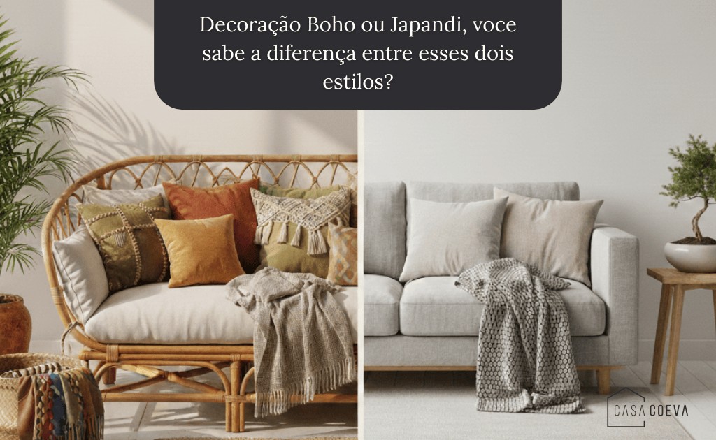 Decoração Boho ou Japandi: Entenda as Diferenças