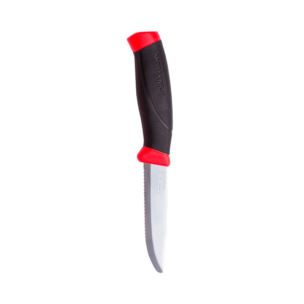 Morakniv Companion Rescue SRT con filo serrado para cuerdas rescate y emergencias outdoor disponible en TRENDCity