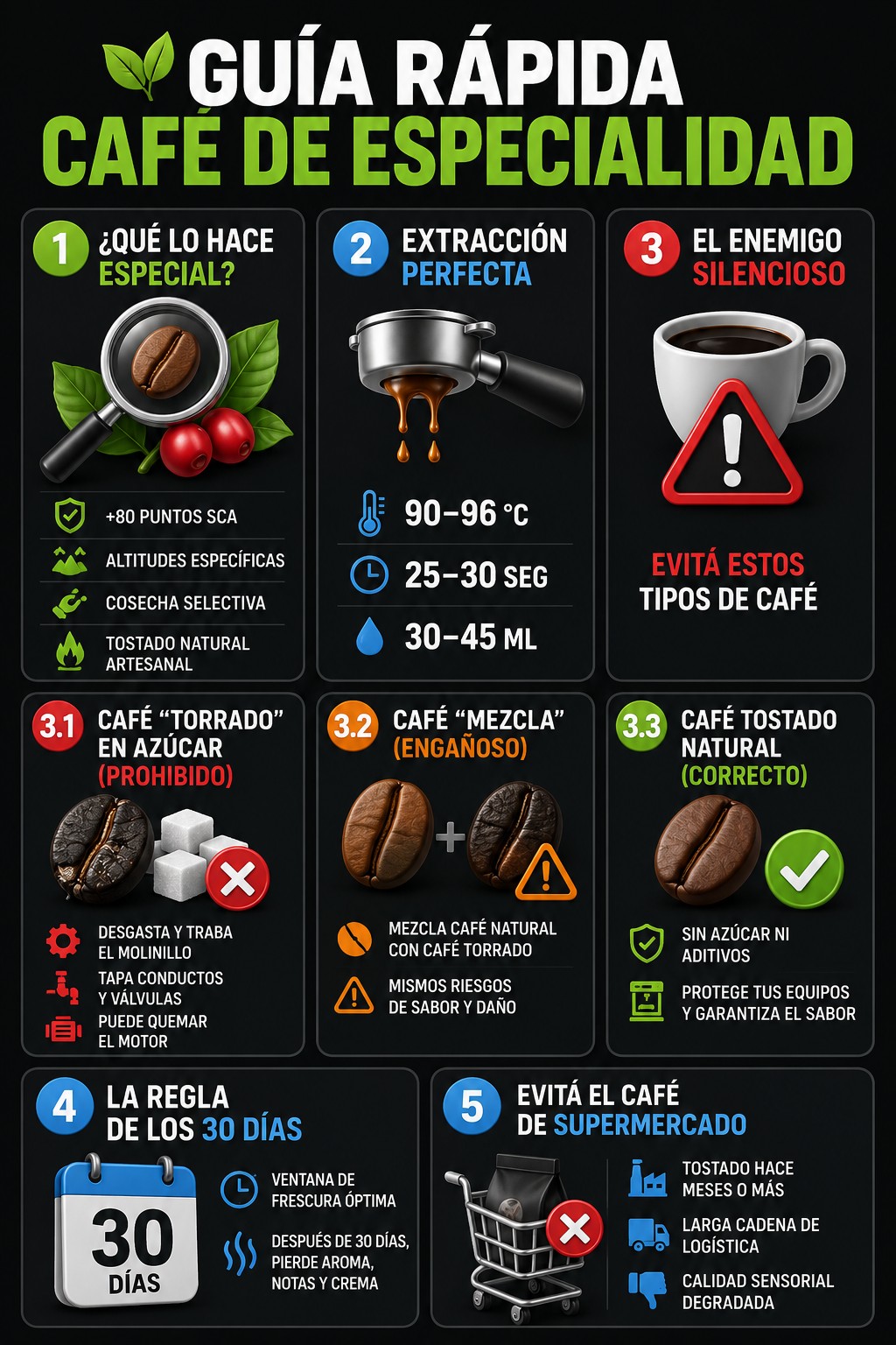 Caf&eacute; de Especialidad Grano