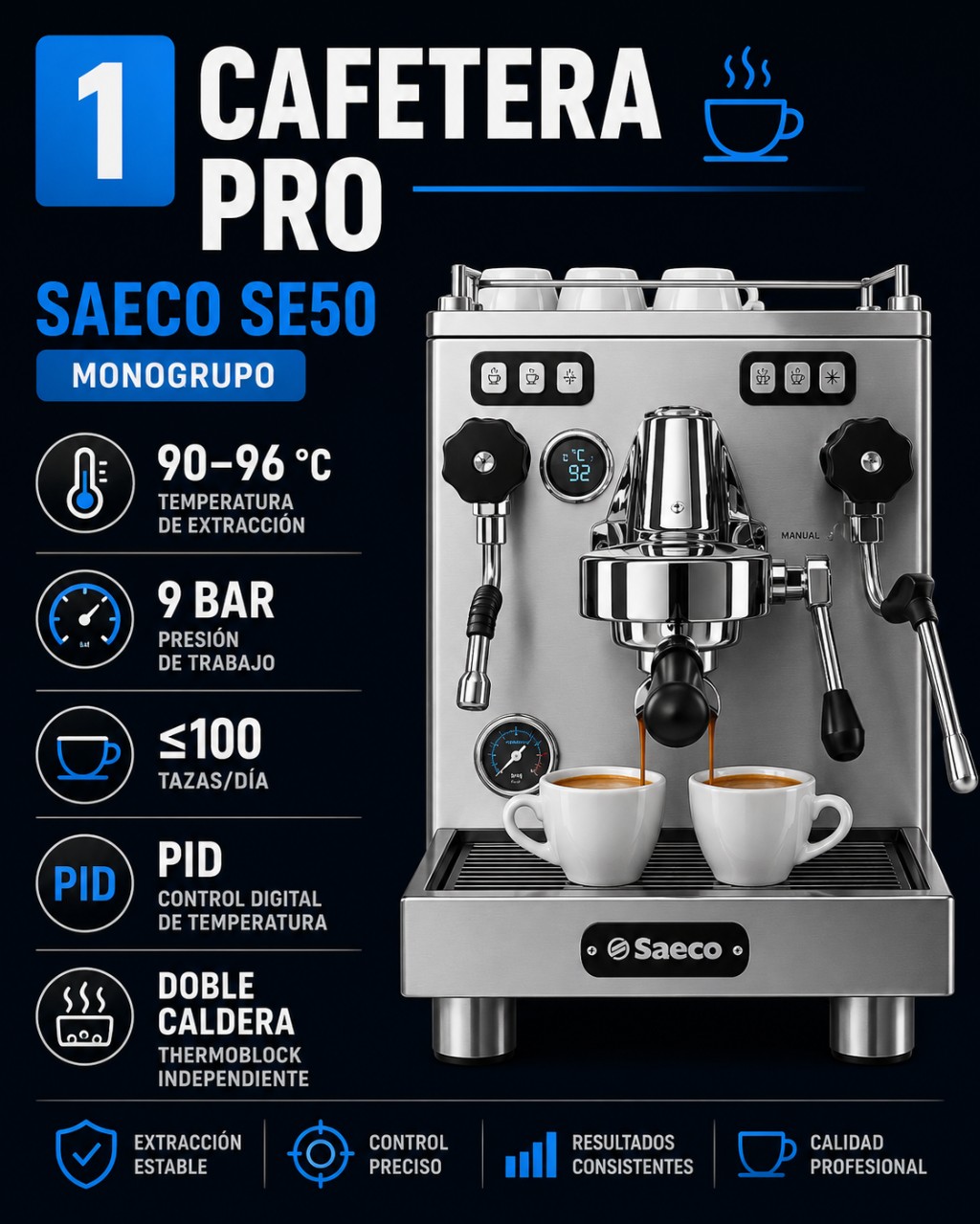 Saeco SE50 Profesional