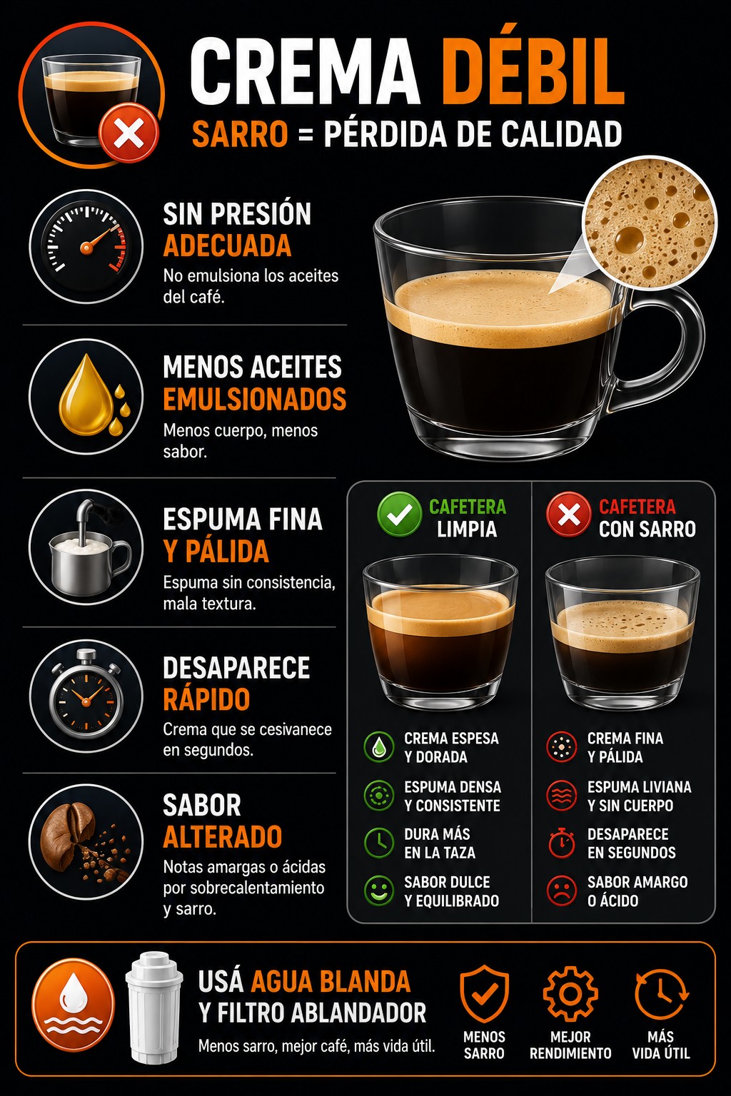 Cafetera Express Limpia