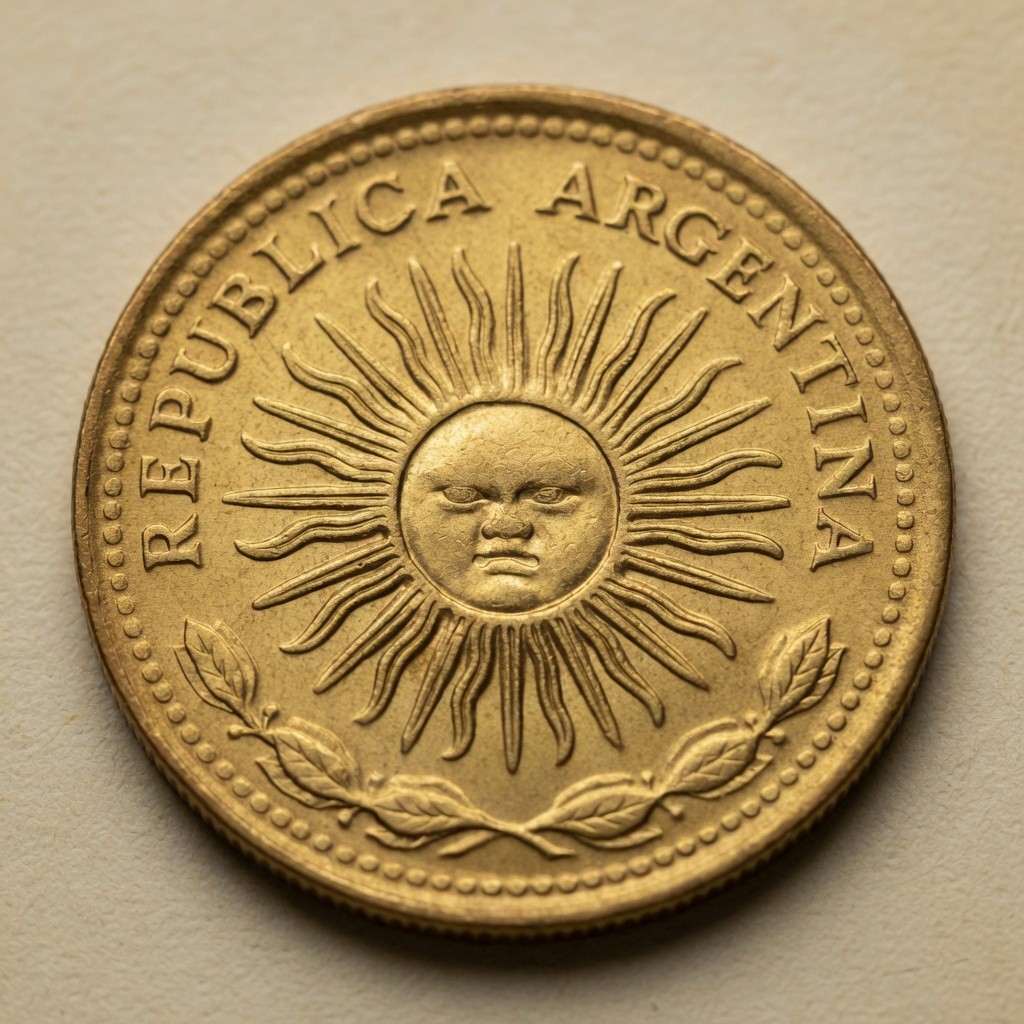 Moneda de 10 pesos argentinos 1976-1978