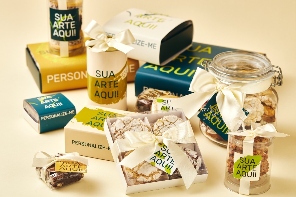 Brindes corporativos personalizados da Bonometti Dolcezze