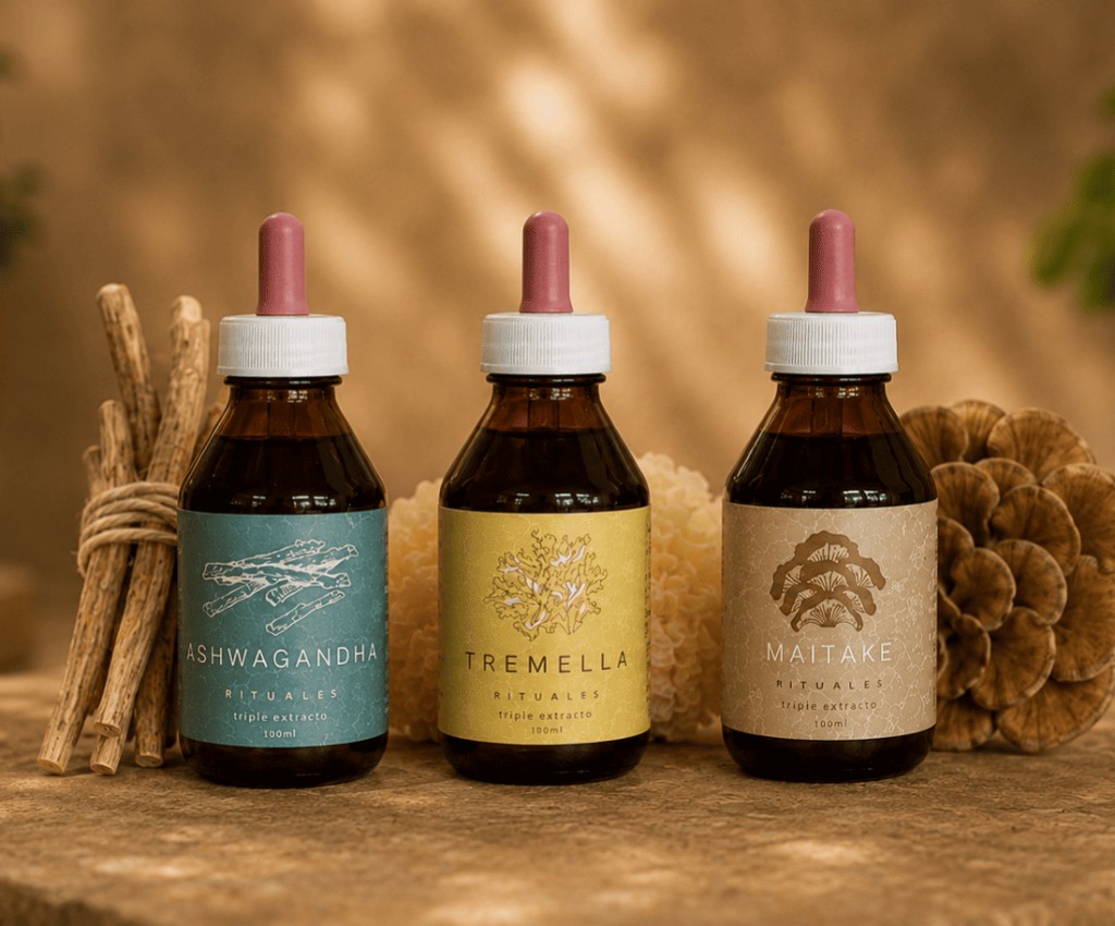 Ashwagandha, Tremella y Maitake